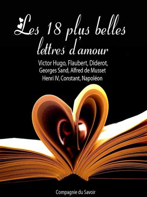 cover image of Les 18 plus belles lettres d'amour